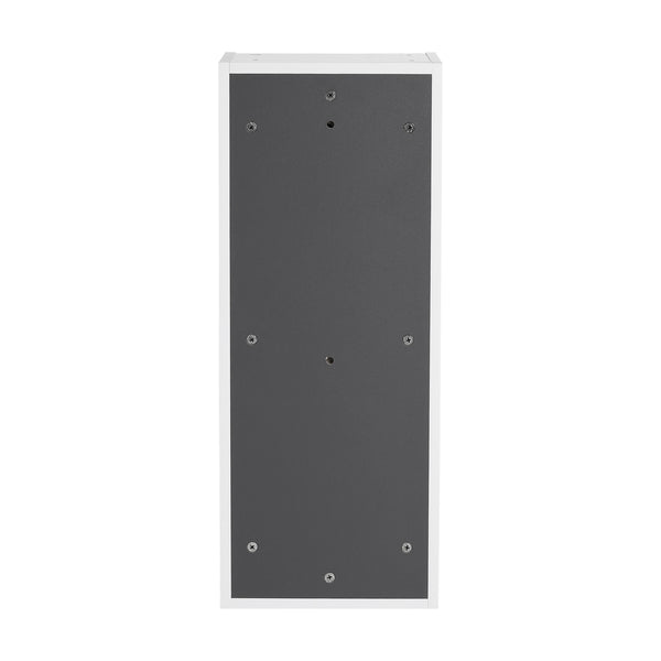 English Elm 12" Bathroom Side Cabinet - Wall-Mounted Storage Solution With Soft-Close Doors & Eco-Friendly Build W999S00281