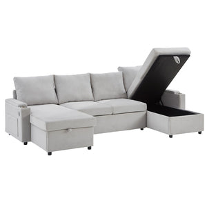 English Elm Swivel Barrel Accent Chair Chenille Tufted Round Club Seat for Living Room Lounge Grey N719S002190E