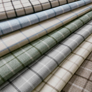 JLA Home Madison Park - Plaid Insulated Curtain Panel with Fleece Lining — Heavyweight Thermal Rod Pocket & Back Tab Drapery Denim Blue MP40-8738