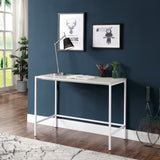 OSP Home Furnishings Contempo 42" Desk White Oak