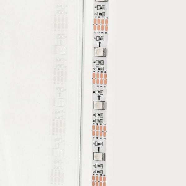 English Elm Tempered Glass Display Cabinet With Smart Bluetooth Led Lighting & Secure Lock For Modern Spaces W3155P268180-GIGA