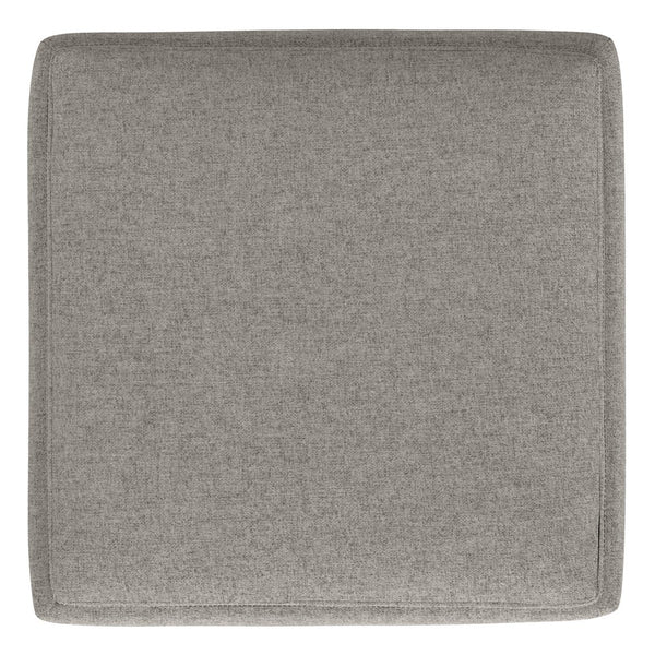 English Elm Natasha Versatile Gray Storage Ottoman With Flip-Top Tray - Stylish Mid-Century Modern Design! B136P252710