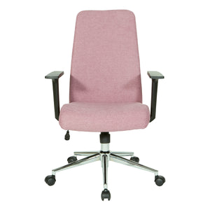 OSP Home Furnishings Evanston Office Chair Orchid