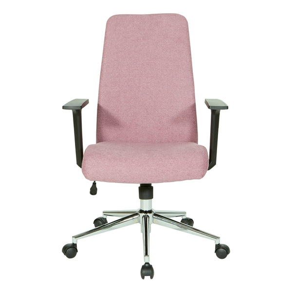 OSP Home Furnishings Evanston Office Chair Orchid