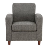 OSP Home Furnishings Venus Club Chair Charcoal