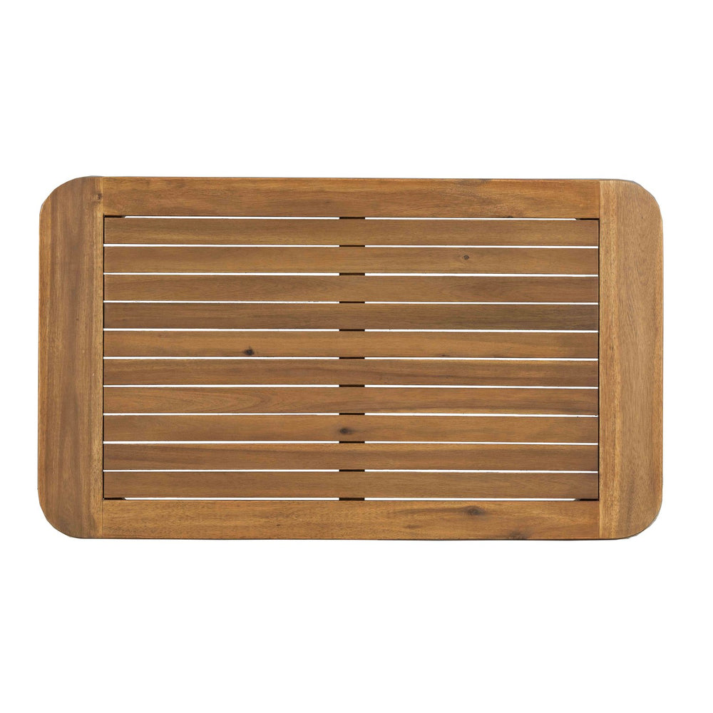 English Elm Christopher Knight Home® - Westin Acacia Wood Outdoor Coffee Table in Teak Beige — Solid Durable Construction, Modern Grain Finish N775P239511N