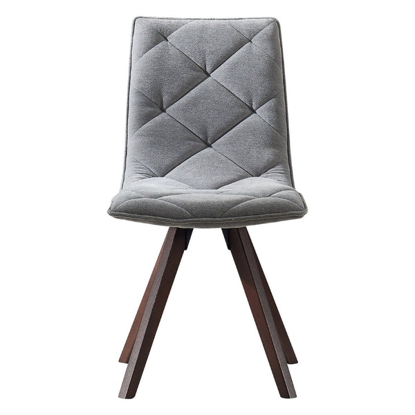 English Elm Dining Chairs Set of 2 Scandinavian Oak Leg Upholstered Seats for Modern Interiors W5630P456175