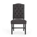 Christopher Knight Home® - Noble House - Hyvonen Contemporary Fabric Tufted Dining Chairs - Set Of 2