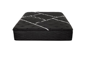 English Elm Restonic Comfortcare King Hybrid Mattress with Cooling Gel Foam and Coil Support B123P242427