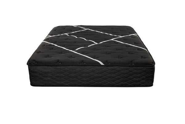 English Elm Restonic Comfortcare King Hybrid Mattress with Cooling Gel Foam and Coil Support B123P242427