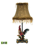 Petite Rooster 19'' High 1-Light Table Lamp - Multicolor - Includes LED Bulb 7-208-LED Elk Home