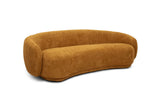 VIG Furniture Divani Casa Andrew - Modern Orange Fabric Sofa VGEV-B1830-SOFA-ORG