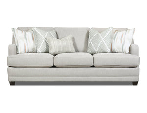 Fusion Charlotte Cremini Sofa – Luxurious Three-seat Design With Plush Comfort And Elegant Style For Living Spaces Green,Grey Sw ,100% Polyester 7000-00kp Charlotte Cremini Sofa