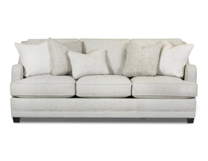 Fusion Hogan Cotton Sofa - Luxe Living Collection With Plush Comfort, Reversible Cushions & Elegant Design Off White Ws ,73% Polypropylene 27% Polyester 7000-00kp Hogan Cotton Sofa