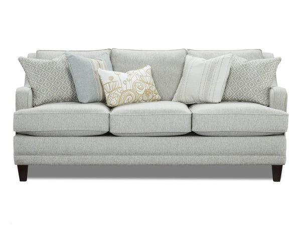 Fusion Limelight Mineral Sofa In Grey - Luxe Living Collection With Plush Comfort & Reversible Cushions Grey Ws ,100% Polypropylene  7000-00kp Limelight Mineral Sofa