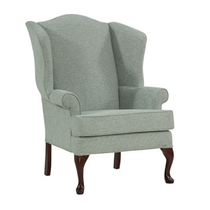 Comfort Pointe Crawford Cadet Wing Back Chair Cherry Finish