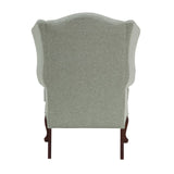 Comfort Pointe Crawford Cadet Wing Back Chair Cherry Finish