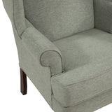 Comfort Pointe Crawford Cadet Wing Back Chair Cherry Finish