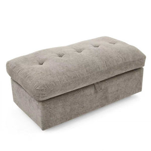 English Elm Leisure Chenille Two Seat Reclining Sofa with Usb Port Storage Ottoman Padded Armrests Brown W487S00518