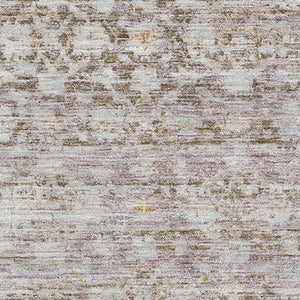 HomeRoots 5' X 8' Taupe And Beige Striped Area Rug – Washable, UV-Protected, Durable for High-Traffic Spaces 700007