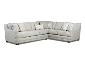 Fusion Missionary Raffia Sectional Sofa With Luxe Comfort, Reversible Cushions & Stylish Contrasting Pillows Multi Ws ,100% Polypropylene 7000-31l/33r Missionary Raffia Sectional