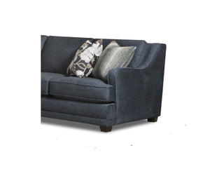 Fusion Argo Ash Sofa: Luxe Living Collection With Plush Comfort, Chic Design & Reversible Cushions, Grey Grey Sw ,100% Polyester 7000-00kp Argo Ash Sofa