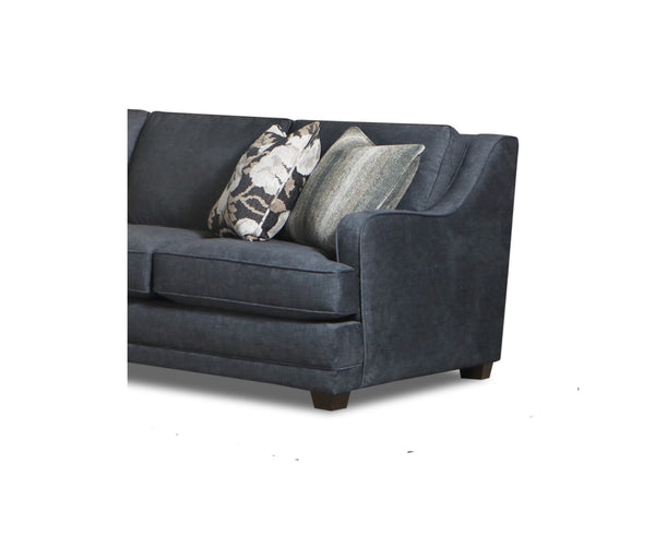 Fusion Argo Ash Sofa: Luxe Living Collection With Plush Comfort, Chic Design & Reversible Cushions, Grey Grey Sw ,100% Polyester 7000-00kp Argo Ash Sofa