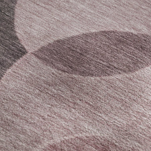 HomeRoots 10' Blush and Pink Washable Geometric Area Rug with UV Protection for Modern Living Spaces, Durable & Stylish 700157