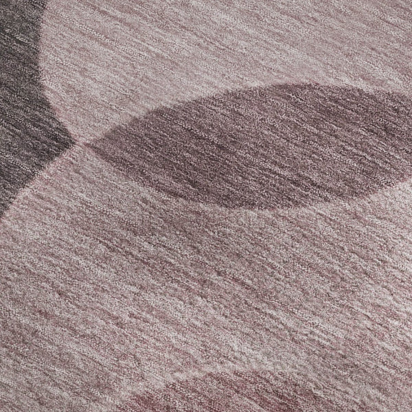 HomeRoots 10' Blush and Pink Washable Geometric Area Rug with UV Protection for Modern Living Spaces, Durable & Stylish 700157