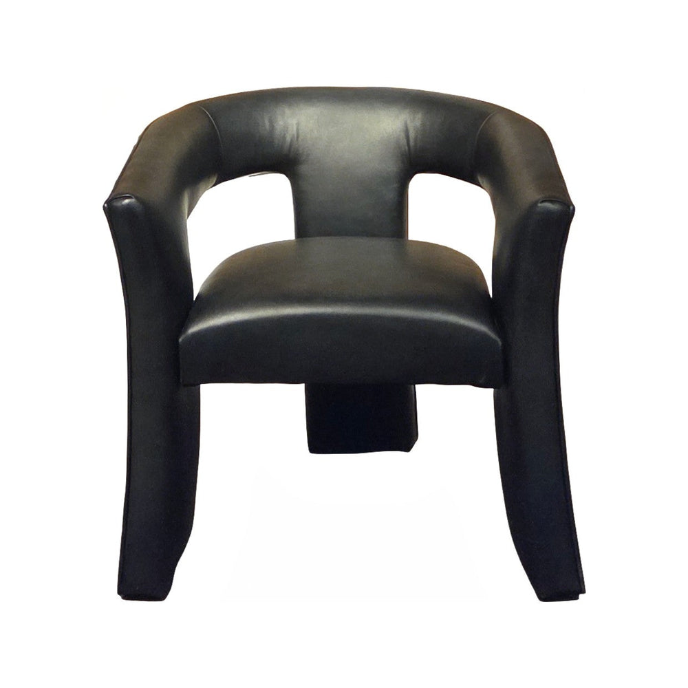 Olivia + Quinn Gramercy Leather Chair - Elevate Your Living Space With Modern Elegance And Luxurious Comfort Auburn Lava Leather,Foam,Wood 7001_Aub9801