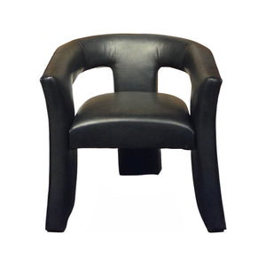 Olivia + Quinn Gramercy Leather Chair - Elevate Your Living Space With Modern Elegance And Luxurious Comfort Auburn Lava Leather,Foam,Wood 7001_Aub9801