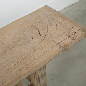 Lilys Vintage Console Table Weathered Natural 72X12X30H 7002