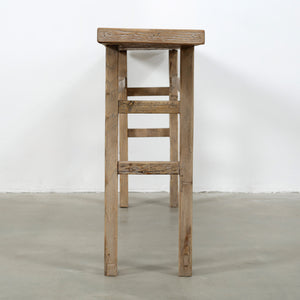 Lilys Vintage Console Table Weathered Natural 72X12X30H 7002