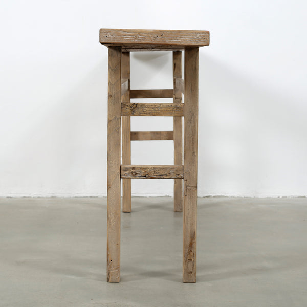 Lilys Vintage Console Table Weathered Natural 72X12X30H 7002