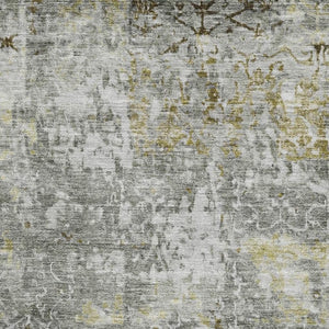 HomeRoots 9' X 12' Taupe Beige Ivory Oriental Area Rug - Washable, Stain-Resistant, UV Protected for Homes 700216