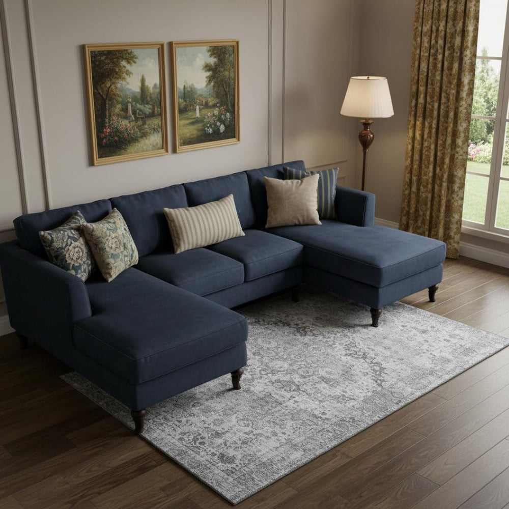 HomeRoots 9' X 12' Gray and Silver Oriental Area Rug - Washable, UV Protected, and Stain Resistant for Durability 700282