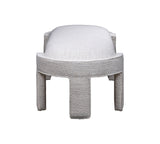 Olivia + Quinn Gramercy Bench Ottoman 7002_DELRAY Del Ray Pearl w/ Never Fear Protection