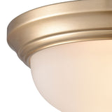 Helena 11'' Wide 2-Light Flush Mount - Satin Gold 7002FM/50 Thomas