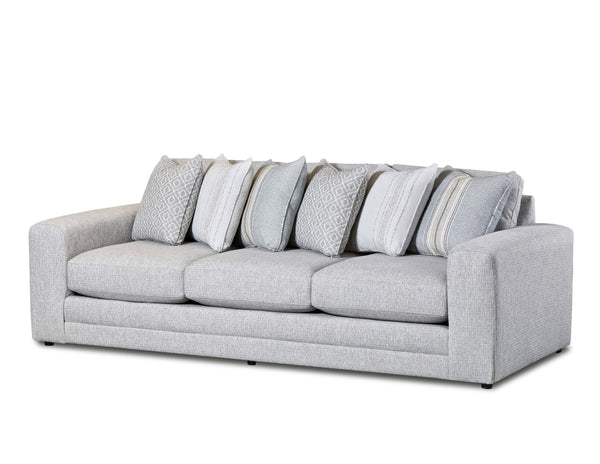 Fusion Limelight Mineral Sofa - Luxe Living Collection With Reversible Cushions & Stylish Contrasting Pillows Multi Ws ,100% Polypropylene 7003-00 Limelight Mineral Sofa