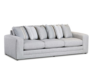 Fusion Limelight Mineral Sofa - Luxe Living Collection With Reversible Cushions & Stylish Contrasting Pillows Multi Ws ,100% Polypropylene 7003-00 Limelight Mineral Sofa