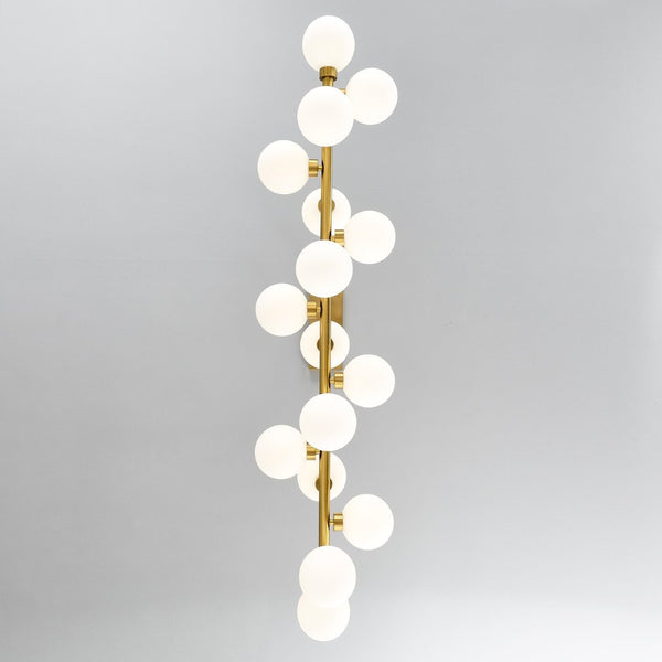 English Elm Pendant Lamp 16 Opal Seeded Glass Shades Gold Frame Farmhouse Dining Island Light Gold+White W5008P466519