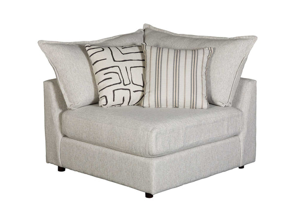 Fusion Durango Pewter Sectional Sofa With Reversible Cushions & Luxe Living Comfort For Modern Spaces Off White Ws ,100% Polypropylene 7004-03 19kp 15 19kp 11r Durango Pewter Sectional