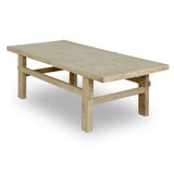 Lilys Hermosa Rustic Coffee Table Small Weathered Natural 48X22X16.. 7004