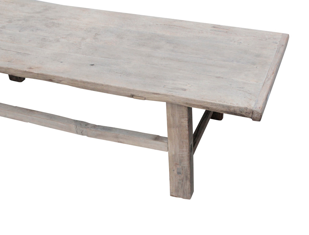 Lilys Vintage Coffee Table Medium Approx. 5-6’ Long 20-30" Wide Weathered Natural (Size & Color Vary).. 7004-M