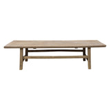 Lilys Vintage Coffee Table Large Approx. 6-8’ Long 20-30" Wide Weathered Natural (Size & Color Vary) 7004-L