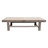 Lilys Vintage Coffee Table Large Approx 6-8’ Long 20-30" Wide Weathered Natural(Size & Color Vary) 70040142A