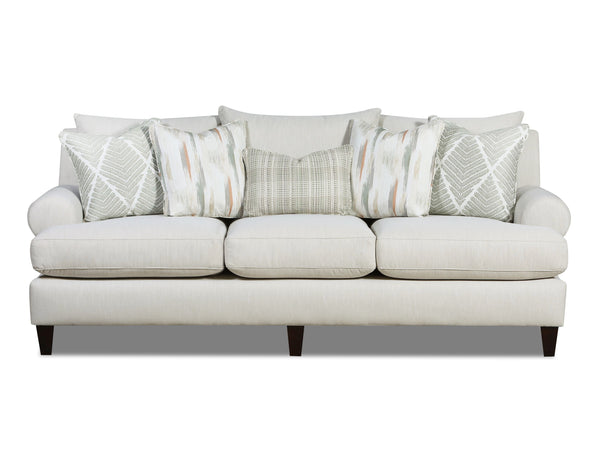 Fusion Charlotte Cremini Sofa – Luxurious Three-seat Design With Plush Comfort And Elegant Style For Living Spaces Green,Grey Sw ,100% Polyester 7005-00kp Charlotte Cremini Sofa