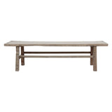 Lilys Vintage Bench Medium About 5-6’ Long Weathered Natural(Size & Color Vary) Regular Top 7005-1