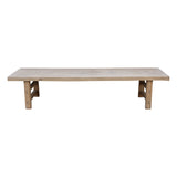 Vintage Bench Medium About 5-6’ Long Weathered Natural(Size & Color Vary) Excellent Top