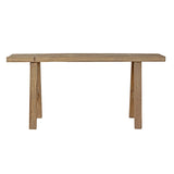 Lilys 43" Elmwood Bench Weathered Natural (Upper Width 10" Lower Width 14") 7006-4